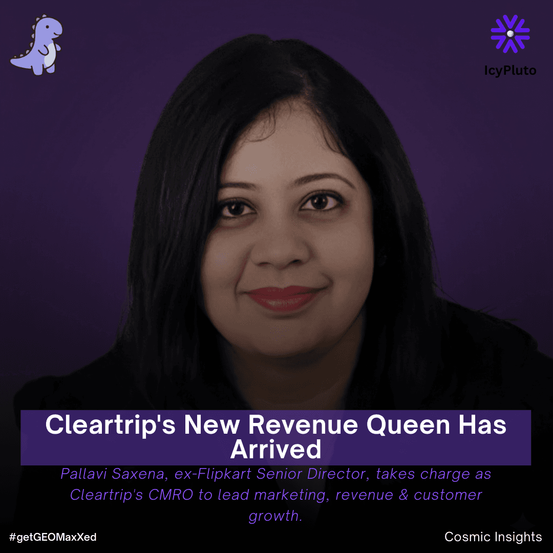 Pallavi Saxena Named CMRO of Cleartrip
