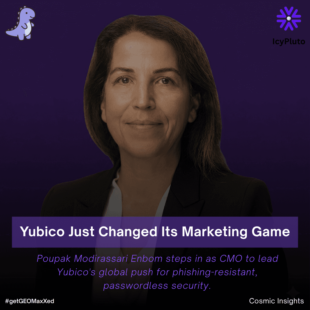 Yubico Names Poupak Enbom CMO