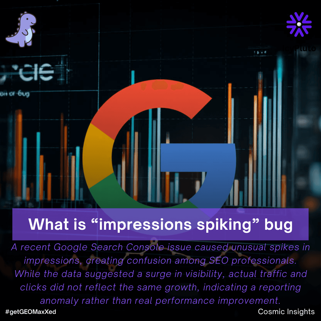 When Data Lies: Understanding the Google Search Console “Impressions Spike” Bug
