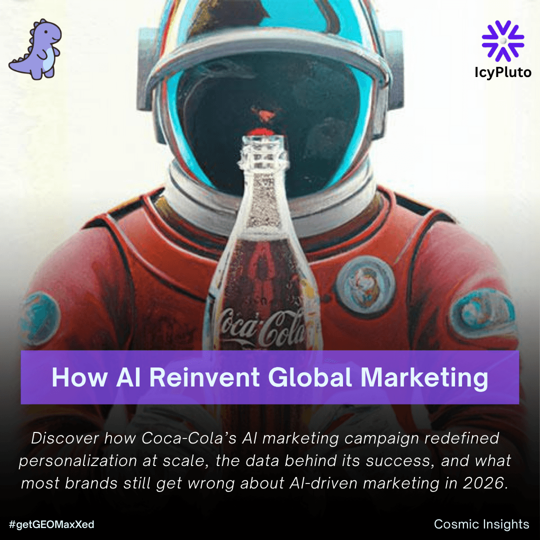 How Coca-Cola Used Generative AI to Reinvent Global Marketing, And What 92% of Brands Are Still Missing