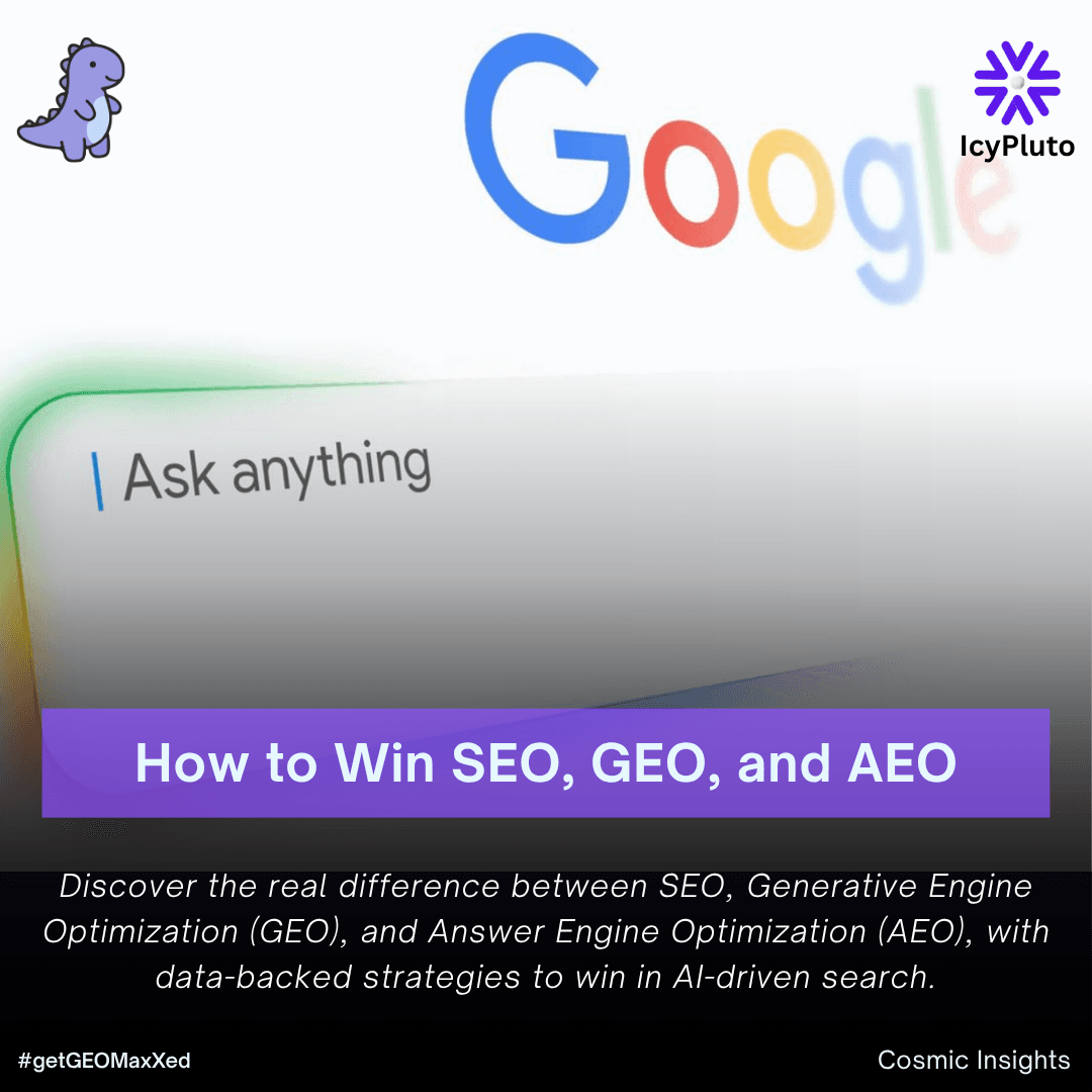 SEO vs GEO vs AEO: Why 68% of Brands Are Optimizing for the Wrong Search Paradigm in 2026