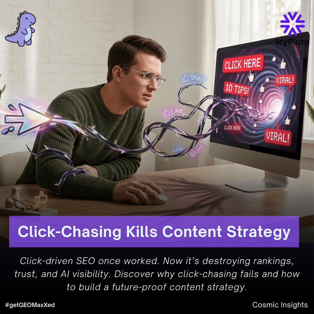 Why Click-Chasing Is Killing Your Content Strategy (And What Replaces It in the AI Search Era)
